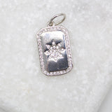 18K Gold Filled Star Tag Plate