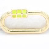 18K Gold Filled Carabiner Lock Pendant Charm Multicolor (A26)