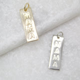 18K Gold Filled CLOSED MAMA Pendant (A55)