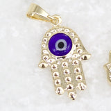18K Gold Filled Hamsa Hand
