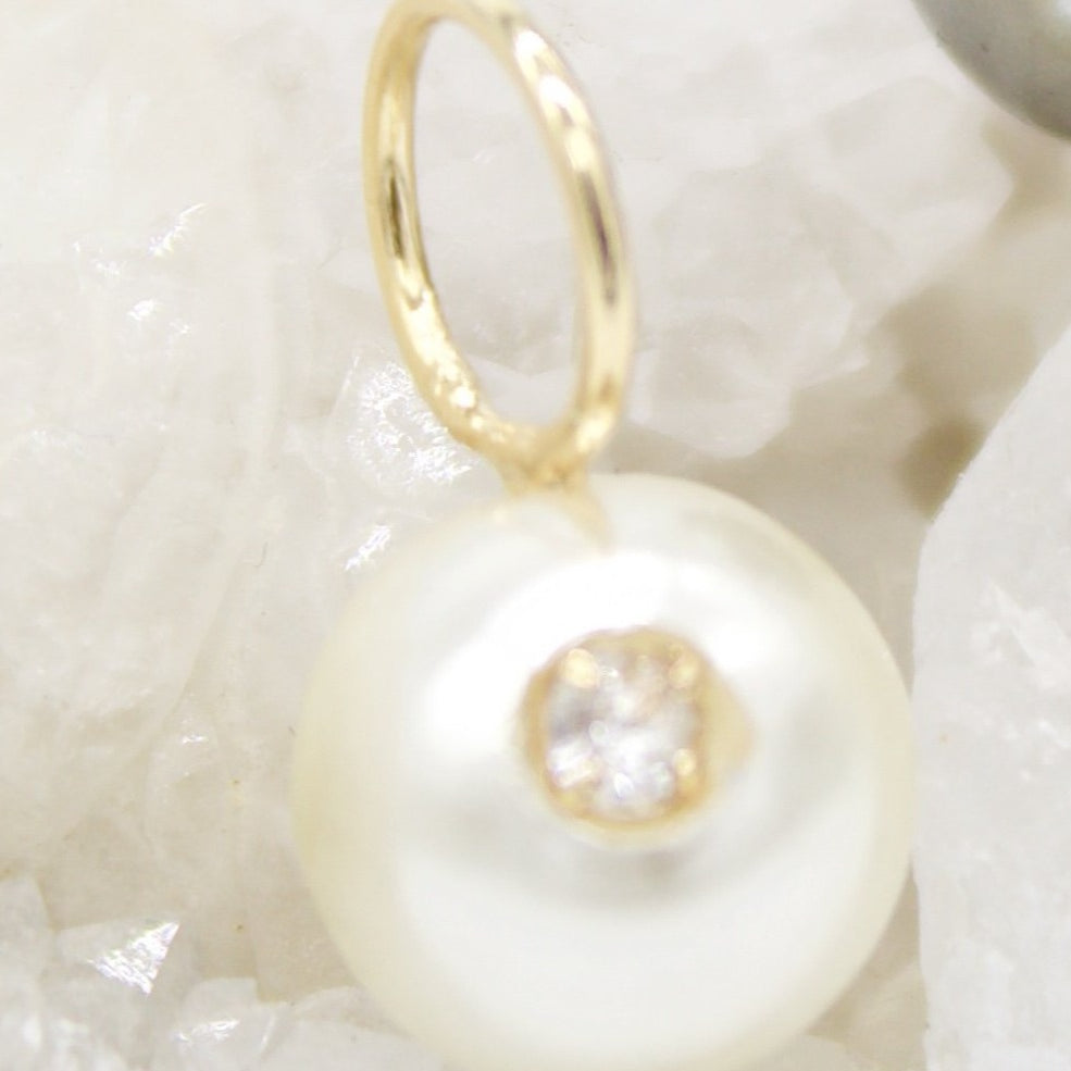 18K Gold Filled Pearl Pendant