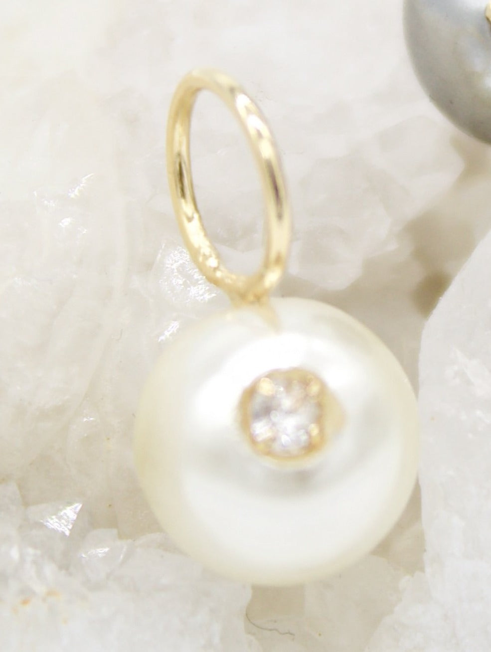 18K Gold Filled Pearl Pendant