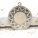 Gold Sun Pendant, Sunshine Pendant