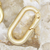 18K Gold Filled Latch Pendant Charm (XX14)