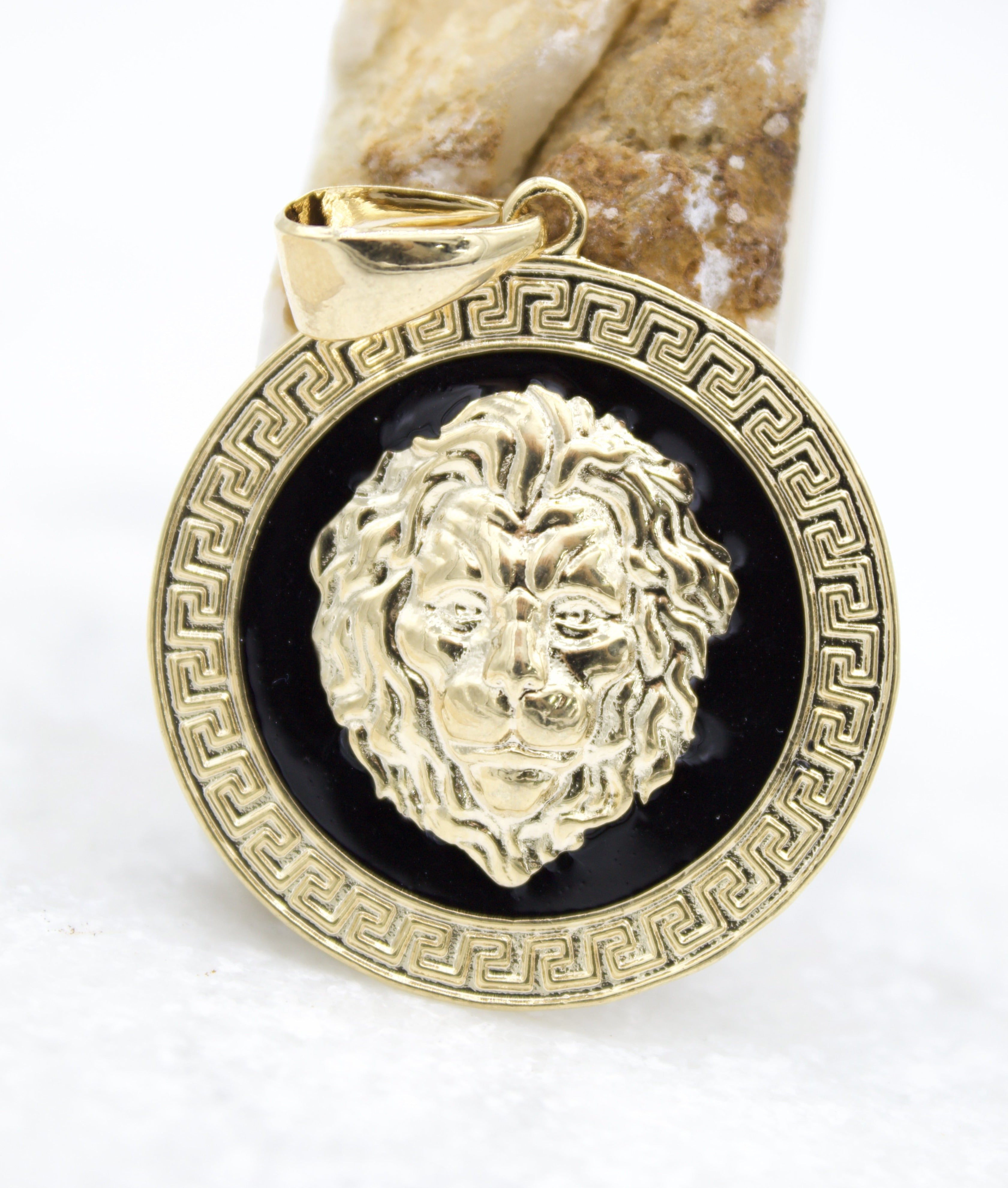 18k Gold Filled Lion Pendant (A82)