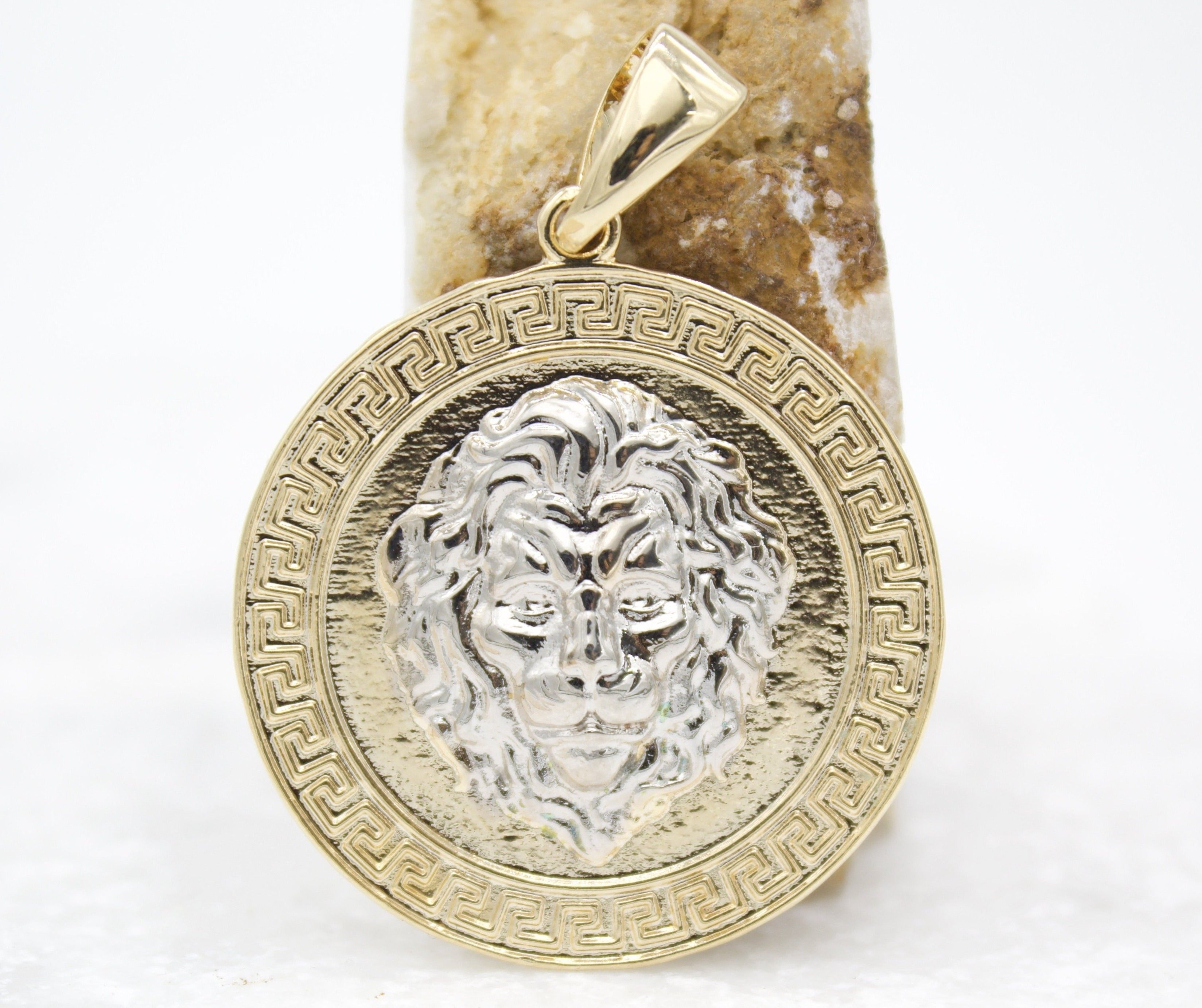 18k Gold Filled Lion Pendant (A82)