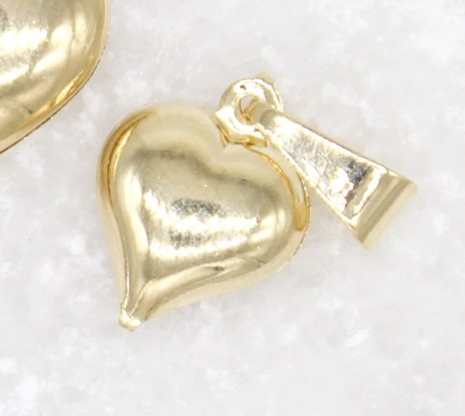 18K Gold Filled Heart Pendant (A6)(A227)(A224)
