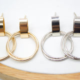 18K Gold Earrings | Modern Earrings | Chic Earrings (K154)