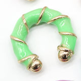 Gold Filled Enamel Multi-Color Ear Cuff (L175)