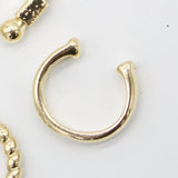 18K Gold Filled Small Ear Cuff Earrings