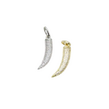 18K Gold Filled Wolf Tooth Pendant