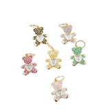 CZ Bear Pendant