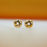 18K Gold Filled Knot Earrings