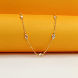 18k Gold Filled Charm Necklace (F224A)