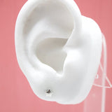 18K Gold Filled Star Stud Earrings