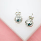 18K Gold Filled Ball Stud Earrings (L142)