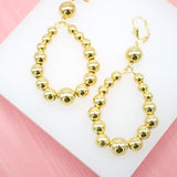 18K Gold Filled Beaded Earrings (K78)