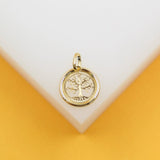 18K Gold Filled Gold Tree Of Life Pendant