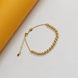 18K Gold Filled Beaded Bracelet (H71)(I1A)