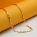 18K Gold Filled 3mm Link Mesh Bracelet (I355A)